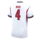 Engleska Declan Rice #4 Replike Domaci Dres SP 2026 Kratak Rukav